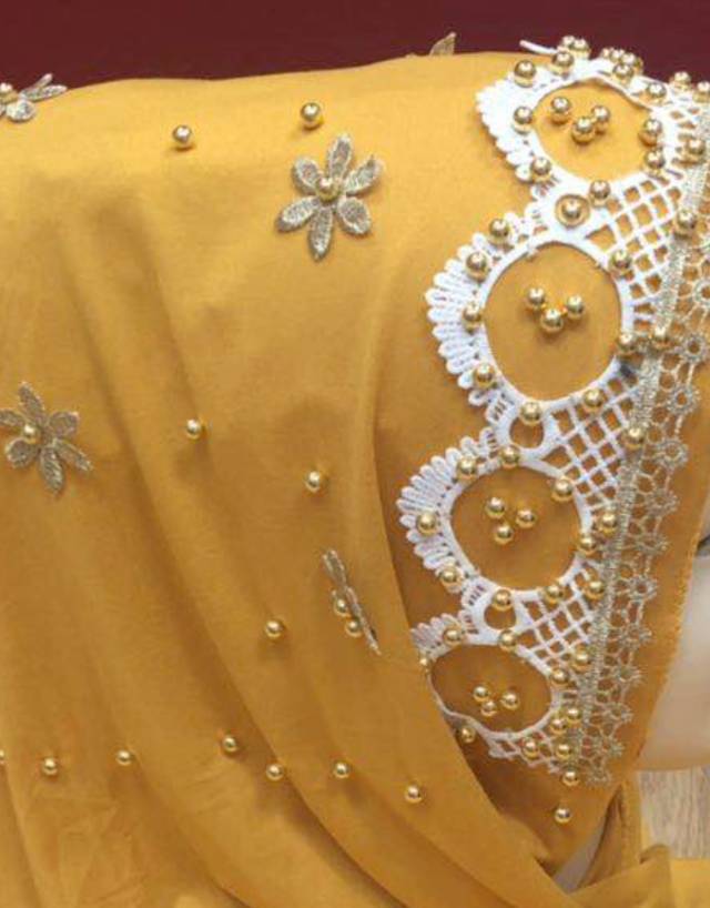 New style of women's Muslim headscarf patch hot diamond scarf headscarf details Picture