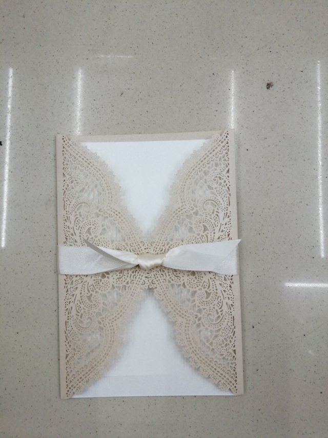 Hollowed-out invitation