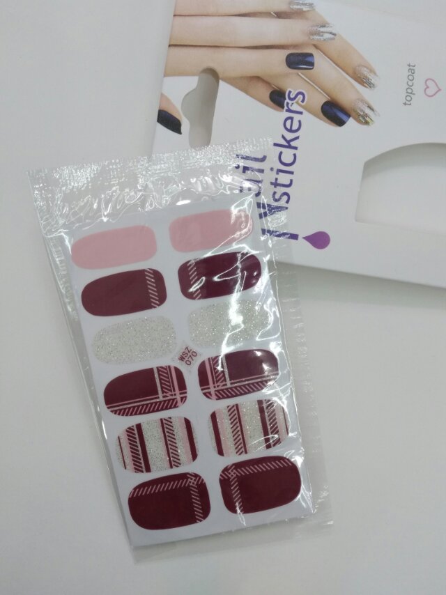 Loose powder crystal 12 decorative beauty nail stickers details Picture