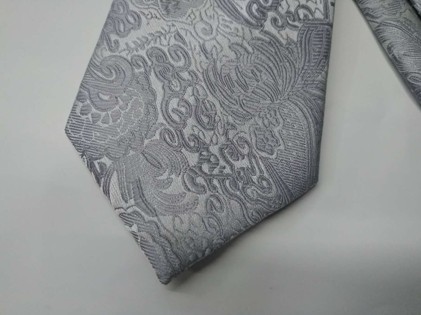 新款领带男批发正装商务休闲职业服配西装男士领带细节图