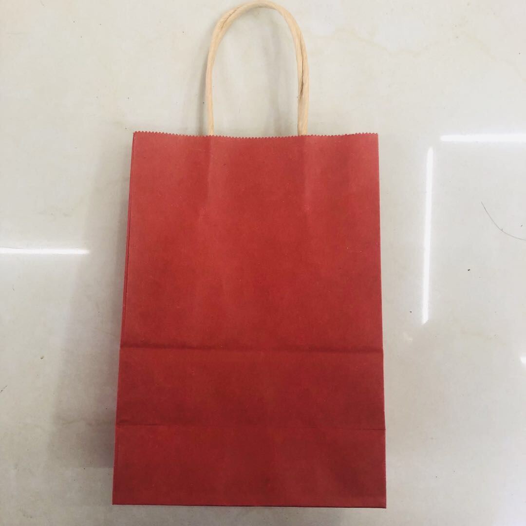Classic Solid Color Gift Bag Multi-Color Tote Bag Can Be Customized