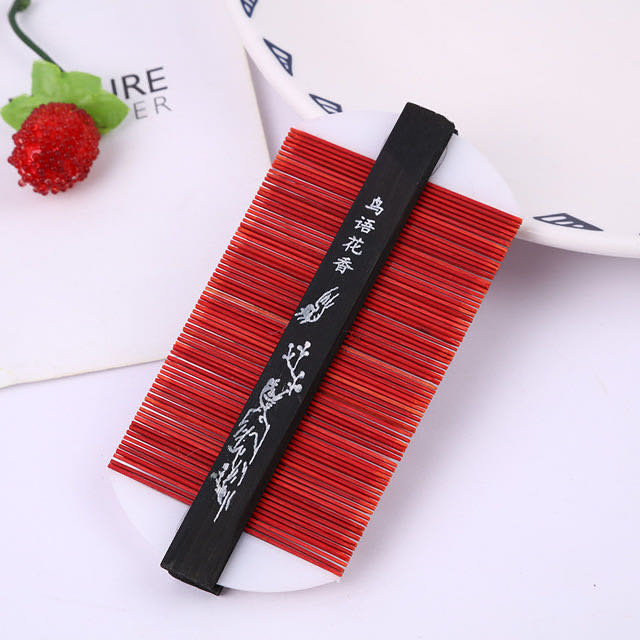 Bamboo Grate Encryption Comb Ultra-Dense Tooth Comb Old Fashioned Dandruff Comb Two Yuan Wholesale Store details Picture