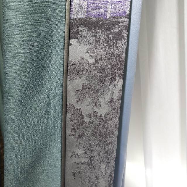 High-precision plain-colored, simple and fashionable curtains for living rooms, bedrooms and dormitories details Picture