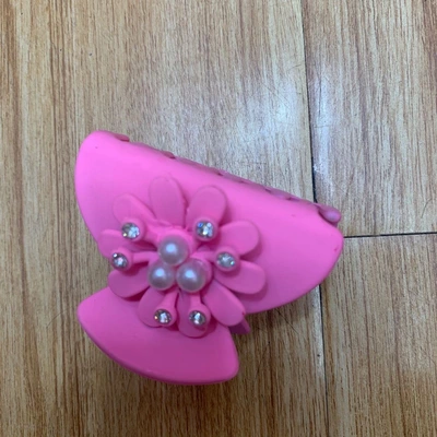 Floral Pearl Clip Bath Clip Bangs Clip Headpiece Clip