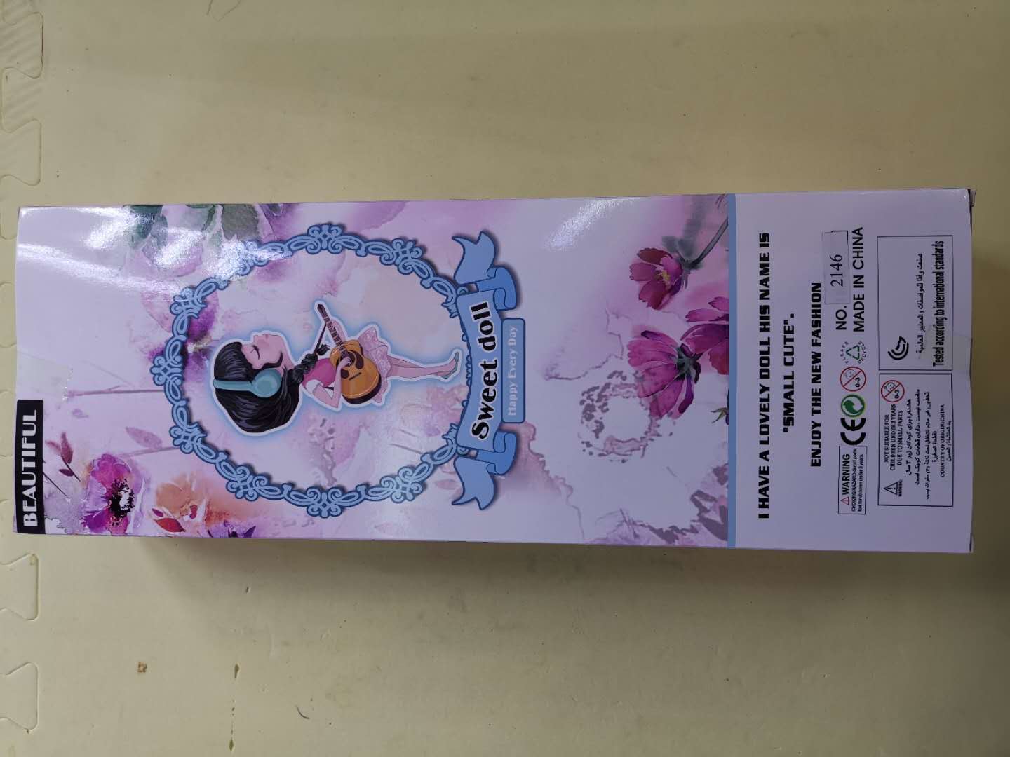 Barbie Princess girl doll toy gift box, realistic music doll details Picture