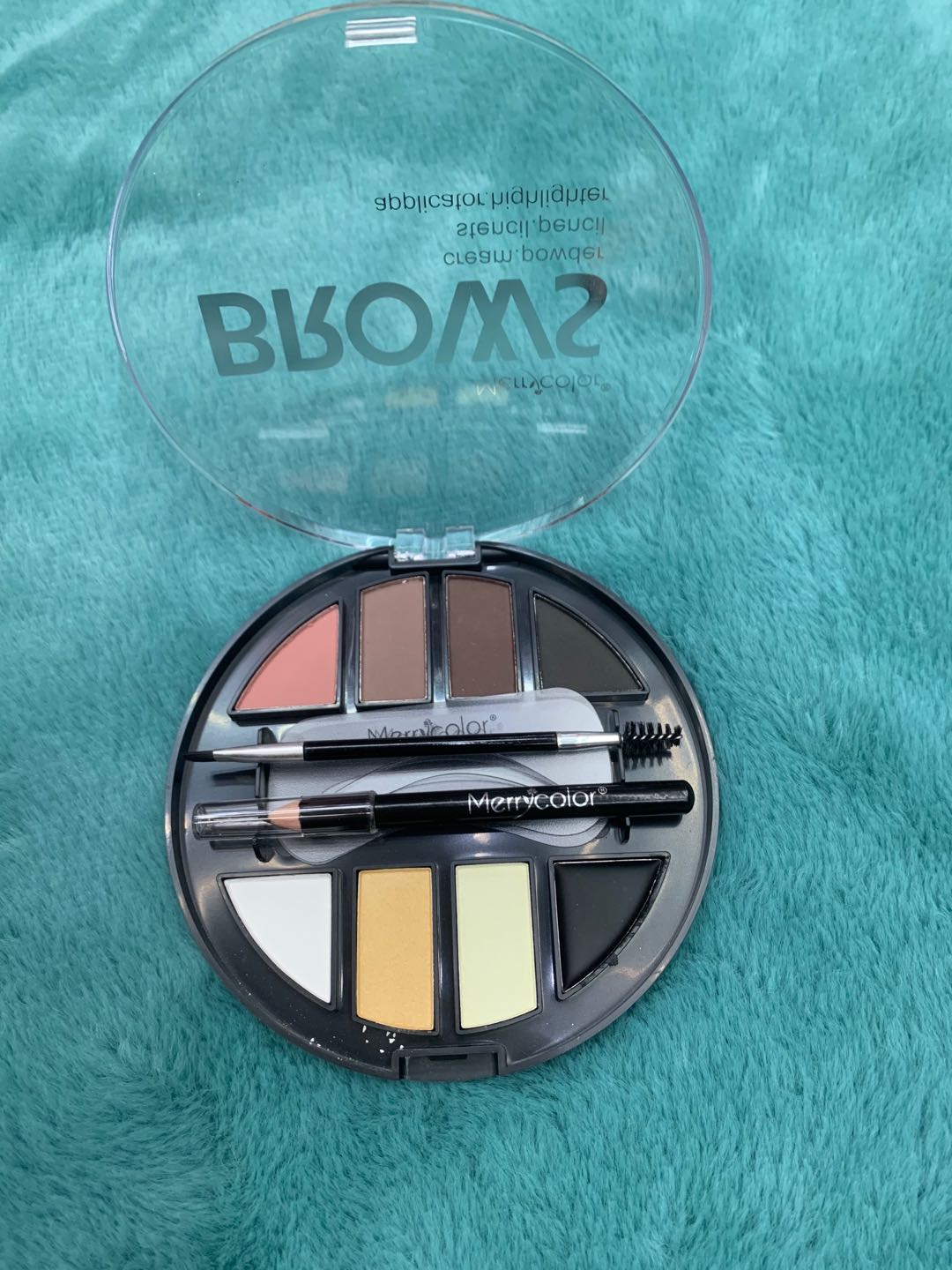 Fog satin eyeshadow is waterproof and does not smudge. Direct sales from the manufacturer of matte makeup for beginners and lazy people details Picture