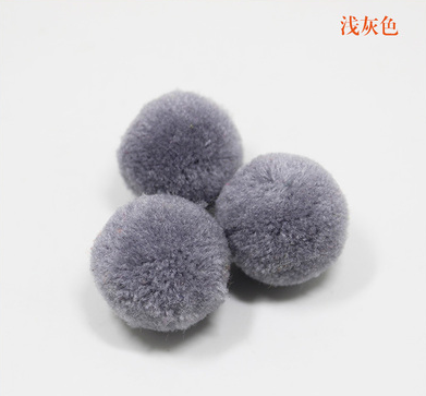 直销彩色毛球绒球diy毛球球金葱球幼儿园儿童手工制作材料