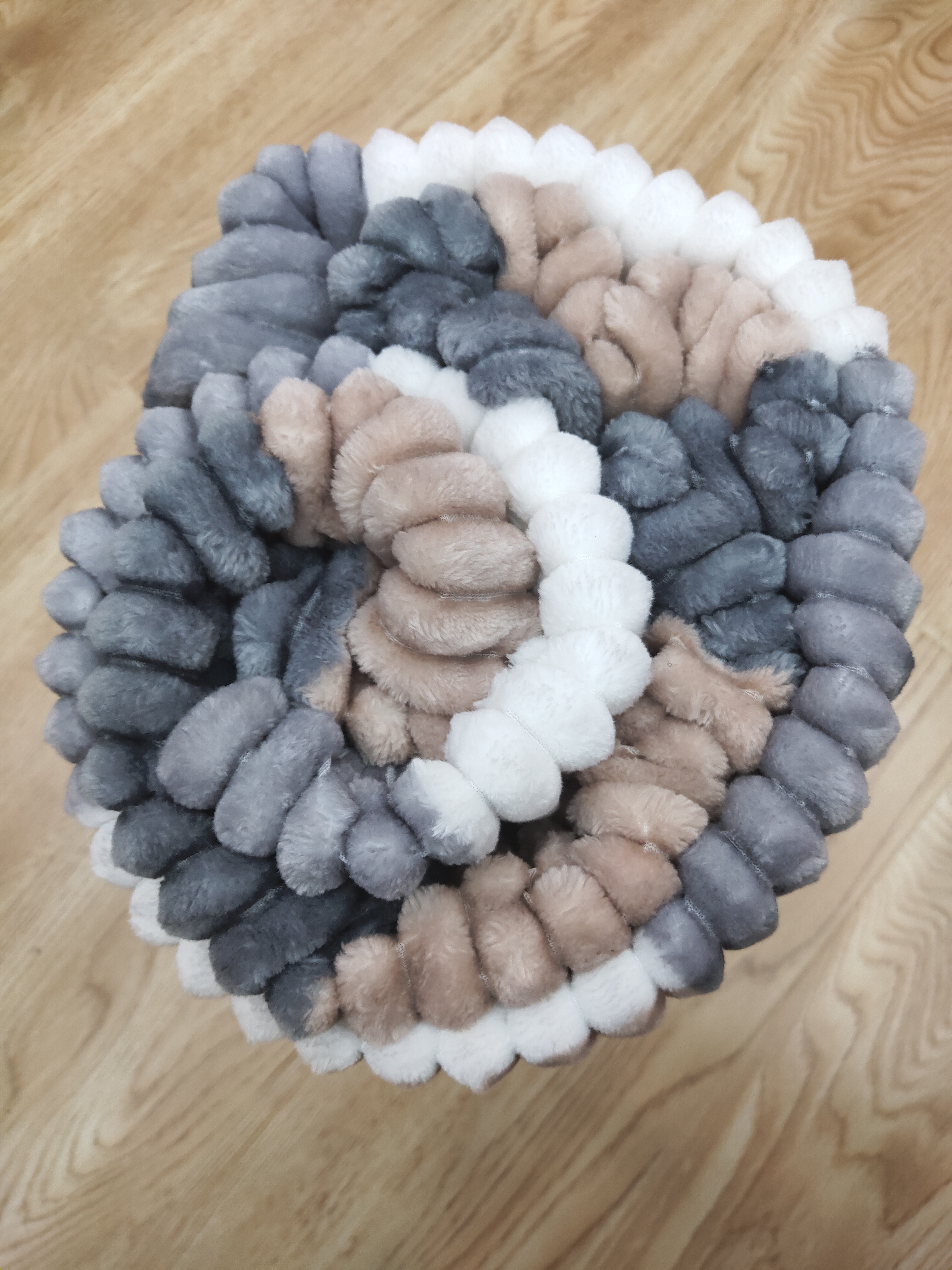 Composite Lamb Flannel Blanket details Picture