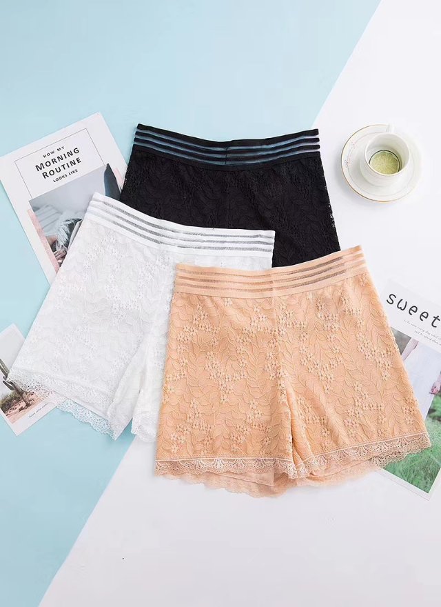 Women's underwear cotton middle waist cotton antibacterial high waist tummy tuck pants thumbnail