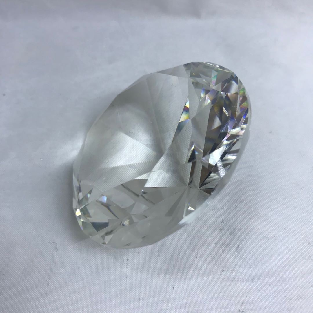 Artificial transparent brick and stone creative crystal handicraft articles details Picture
