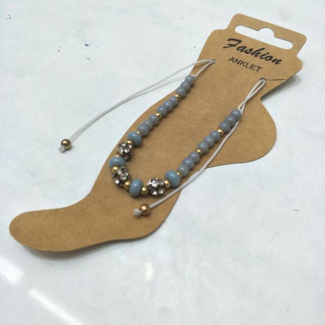 个性设计网红脚链韩版时尚脚绳细节图