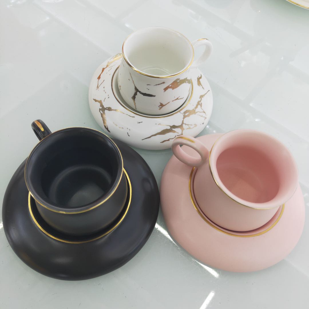 Ceramic marbling multi - color coffee cup manufacturers direct sale thumbnail