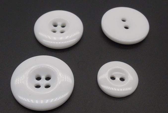 Factory Direct Sales Shirt Buckle Men's Four Hole Round Button Resin Buckle Factory Direct Sales details Picture