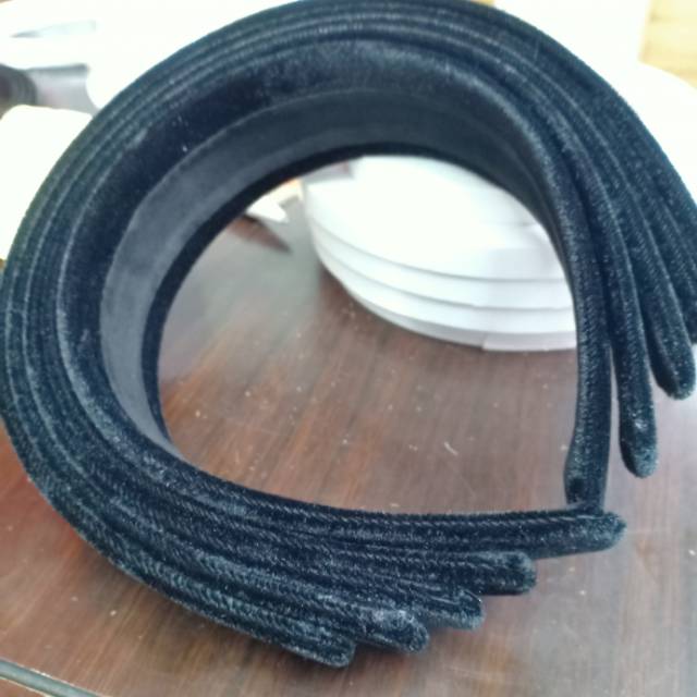 Korean best-selling velvet fabric plastic headband