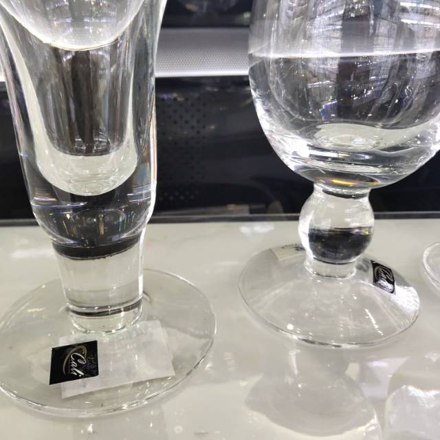 Crystal glass juice cup, milkshake cup, cold drink cup details Picture