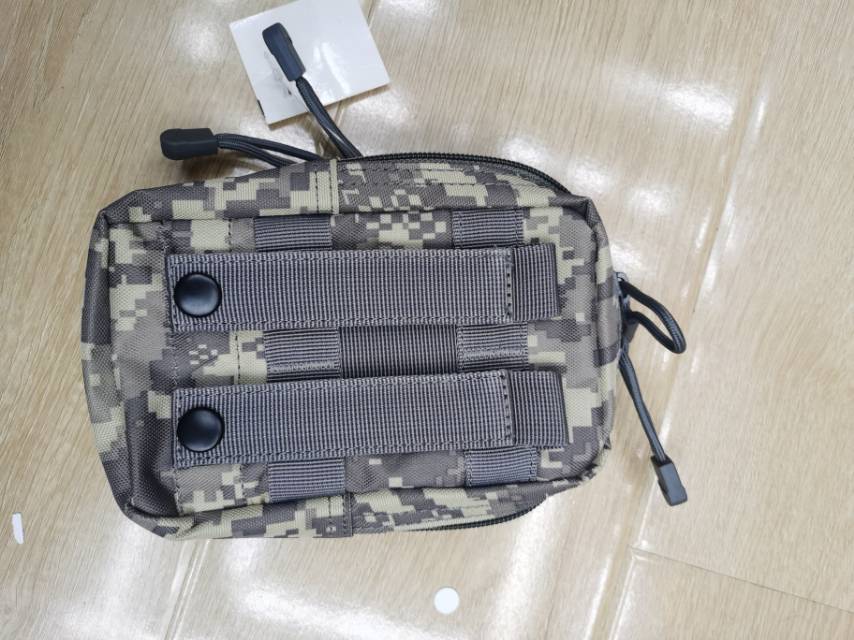 多功能迷彩帆布腰包产品图