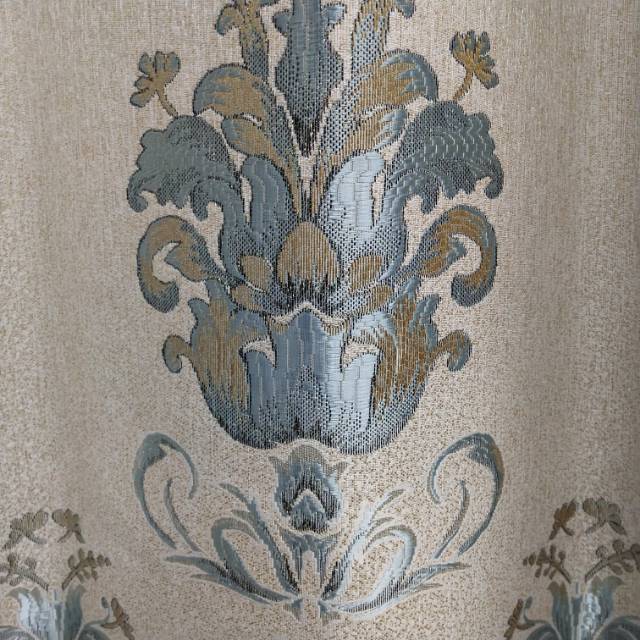 Linen Blackout Jacquard Suitable For Bedroom Living Room Fashion Curtain details Picture