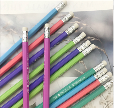Yaron Culture Student Stationery Office Culture Writing Tool Pencil Cute Burger Cartoon Hb Pencil 12 Sets Specification drawing