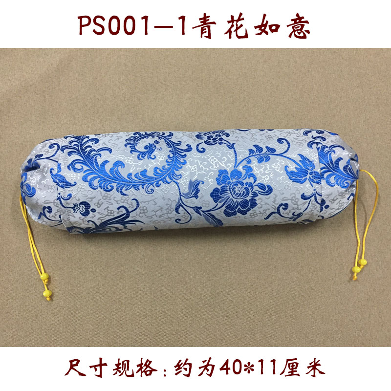 Golden Thread Nanmu cervical pillow Repair Cervical neck pillow, small-leaf nanmu wood shavings health pillow, single cylindrical pillow Specification image