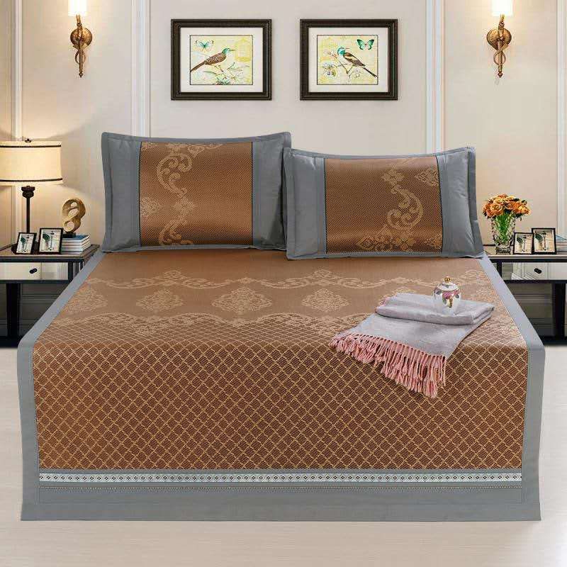 Ice rattan three-piece full package with thickened elastic non-slip sofa cushion for four seasons European general combination thumbnail