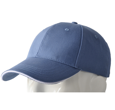 Custom-made blue-gray advertising caps with logos, all-cotton baseball caps, volunteer caps, sun baseball caps, and printed work caps