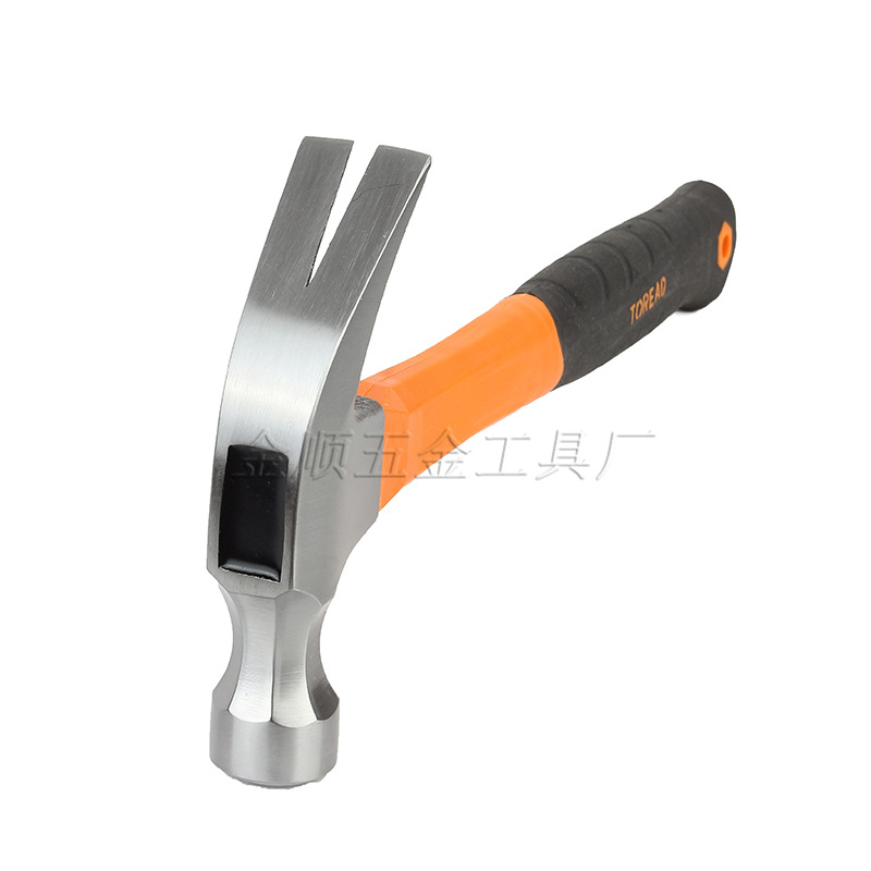 Plastic-handled ram's horn hammer, fiber-handled ram's horn hammer, carpenter's hammer details Picture