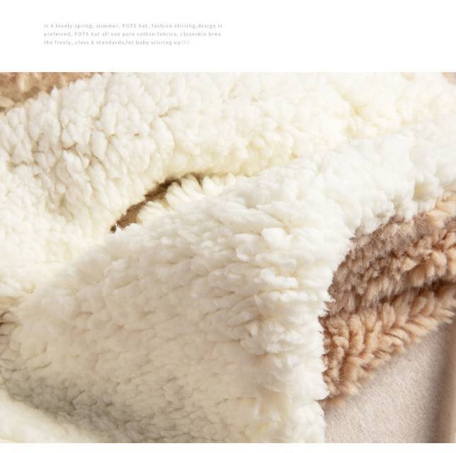 Rabbit Ear Three-piece set, a warm, fashionable and soft cotton bestseller, factory direct sales Specification image