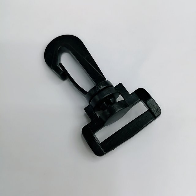 厂家直销塑料钩子 旋转钩扣 小挂钩 箱包配件 织带钩 狗扣环保