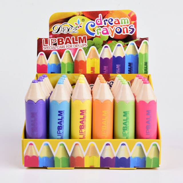 DECZ Pencil-shaped lip balm moisturizes, hydrates, nourishes, repairs and reduces lip lines