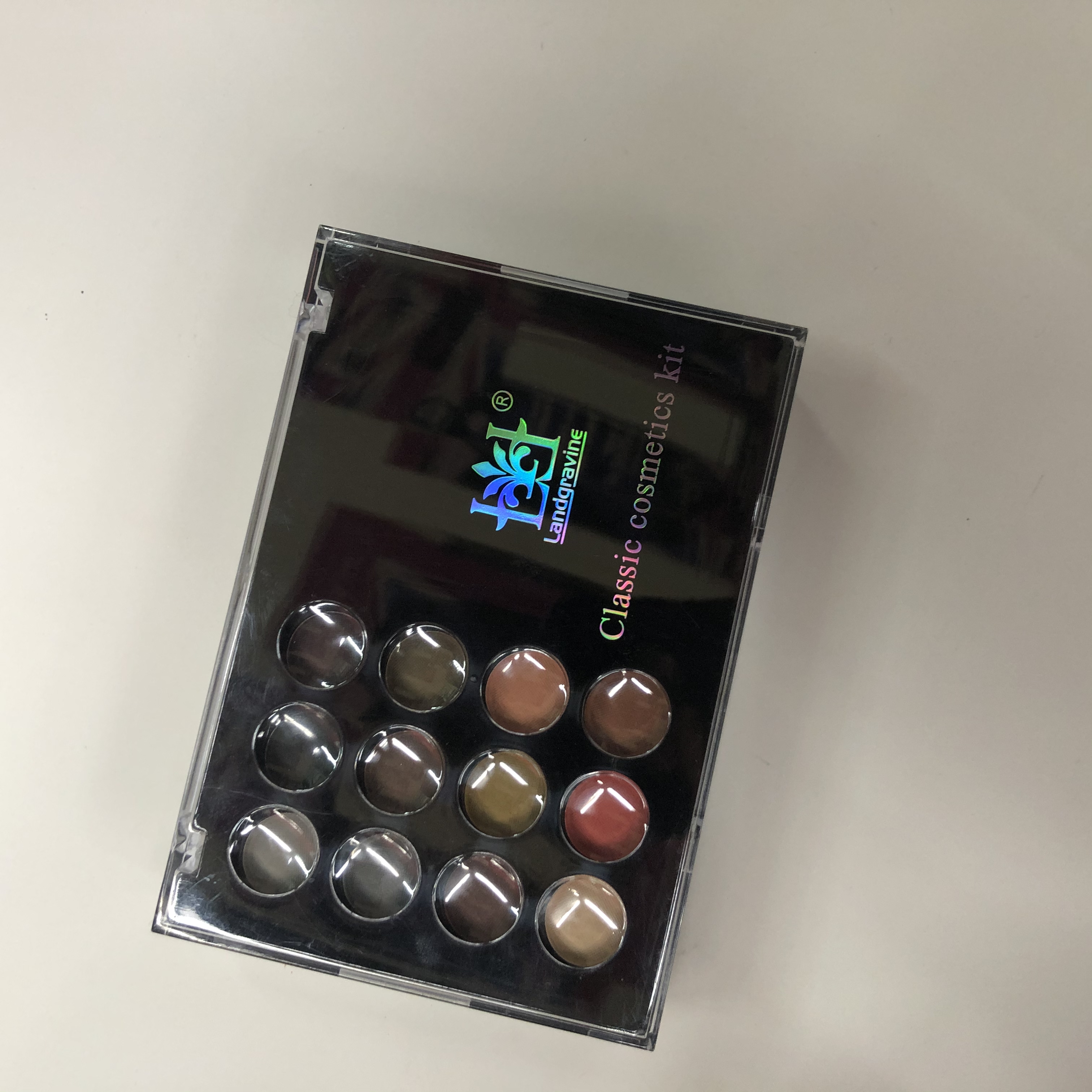 彩妆化妆盒厂家直销多功能化妆盒眼影盒眼影盘详情3