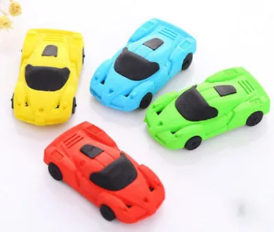 Stationery Creative Cartoon Cake Car Eraser Elementary School Eraser