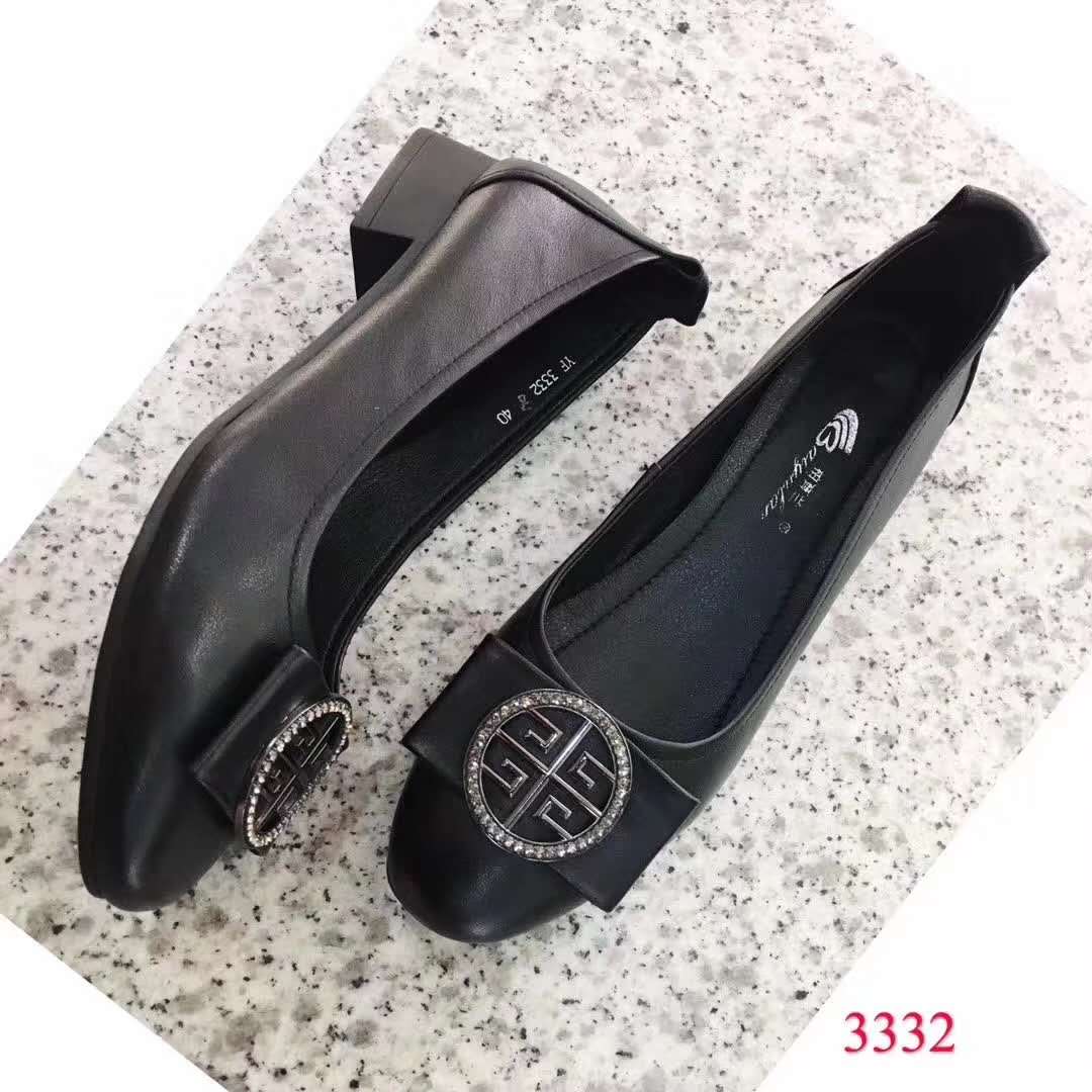 3332 Biku Eurasia 2020 New Women's Guangzhou Casual Leather Low Heels details Picture