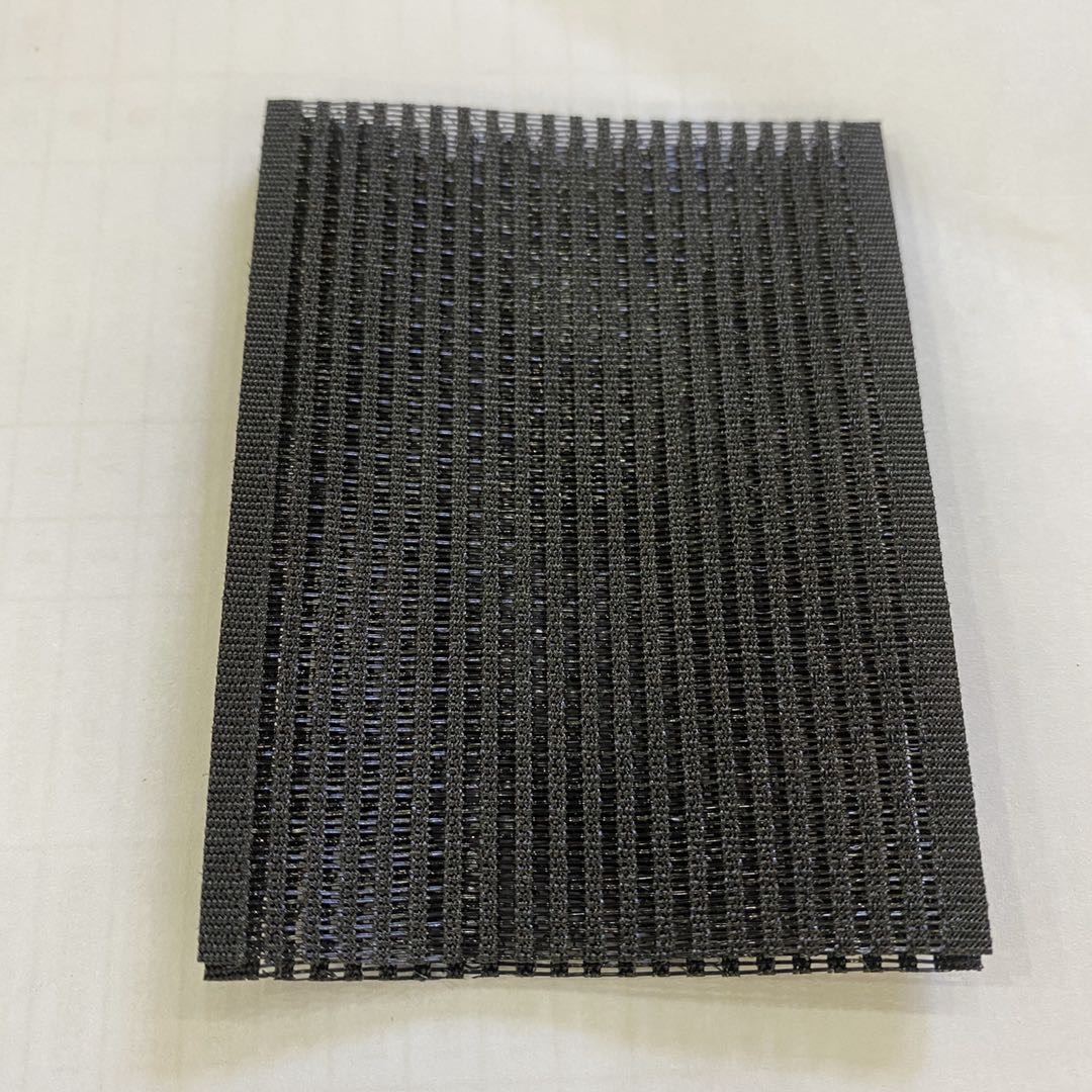 A hot-selling new rectangular black fringe fringe hair clip Specification image