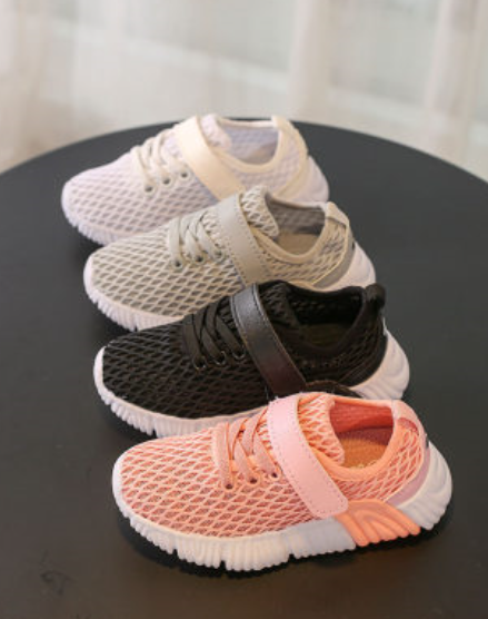 儿童休闲鞋透气鞋2020春夏新款跑步鞋细节图