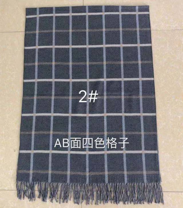 两面格子围巾经典/时尚爆款围巾/仿羊绒产品图