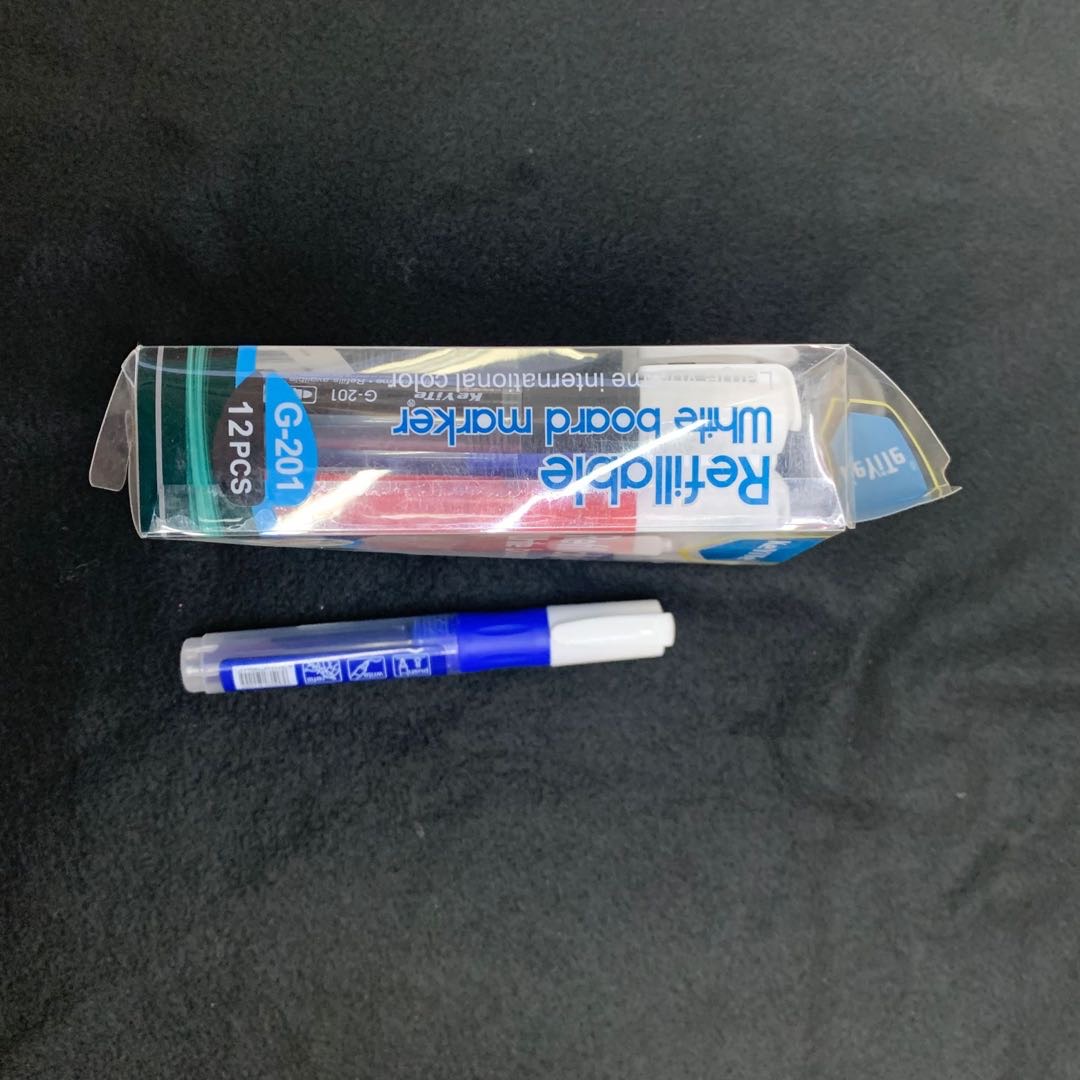 Stationery Office Cultural Supplies Writing Tools Whiteboard Pen Office Supplies Whiteboard Pen Water-Based Erasable Environmental Protection Color Red Blue Black Marker Stationery Specification drawing