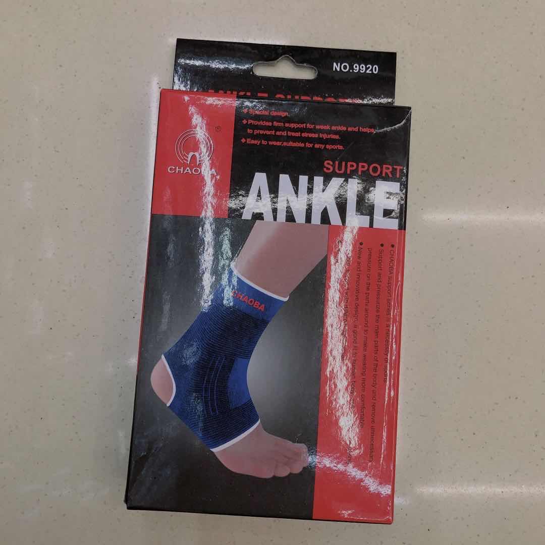 运动护脚踝绷带脚腕护踝篮球扭伤脚踝保护套女固定脚裸护腕男绑带