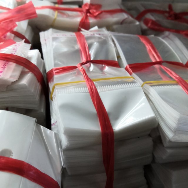 PVC packaging bags and plastic bags in stock, direct sales from the factory, custom models of jewelry bags Specification image