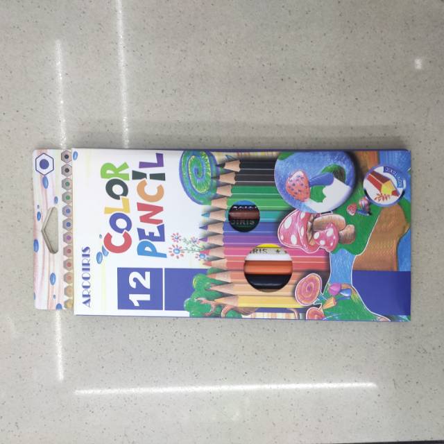 12-color children's pencil drawing pen full picture display
