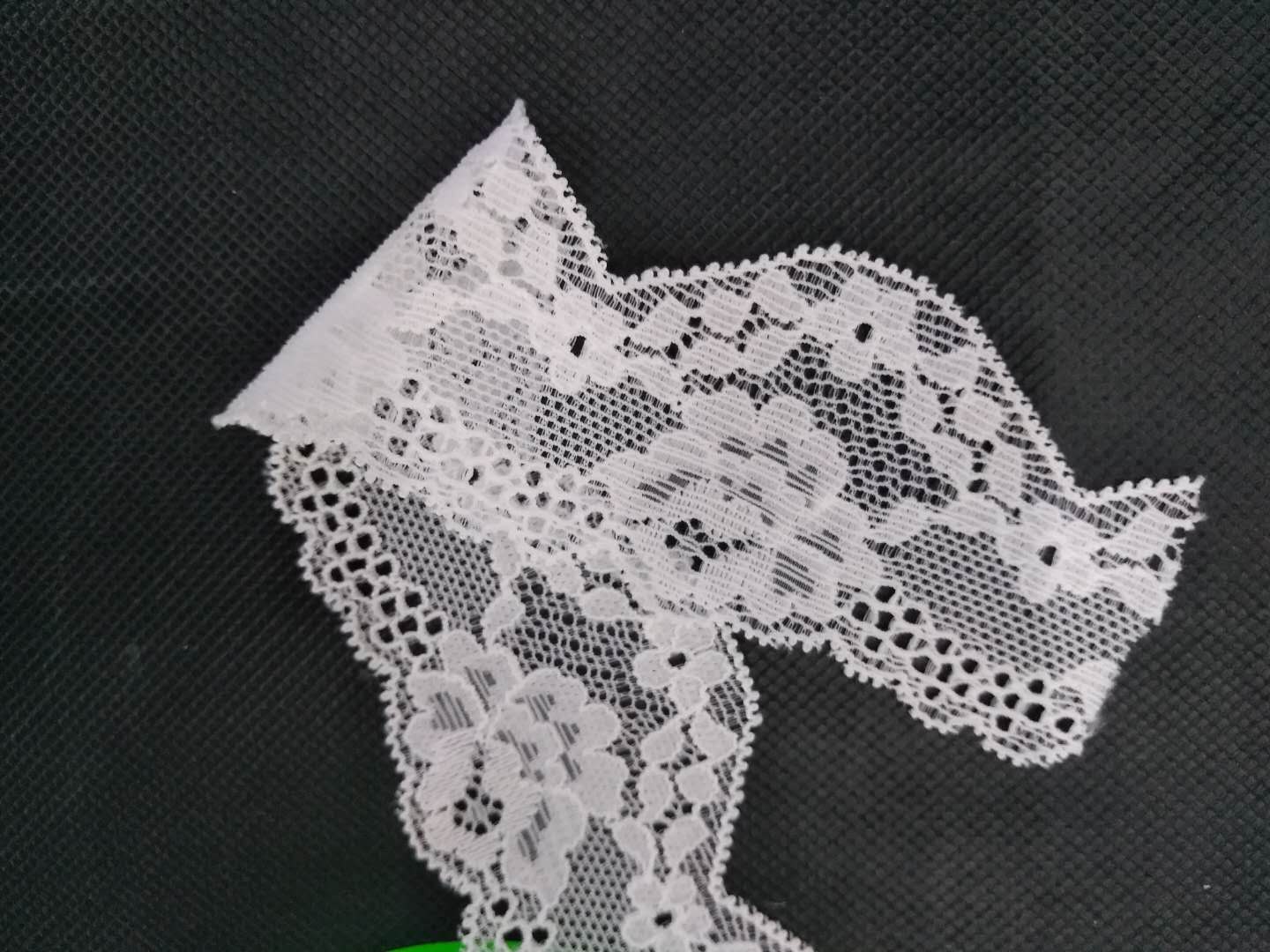 New non-elastic white lace from Yiwu with discounted prices Specification image