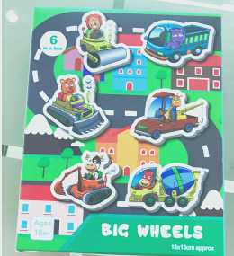 6-in-one jigsaw puzzles, high-end children's jigsaw puzzles, cartoon jigsaw puzzles, paper jigsaw puzzles, educational toys details Picture