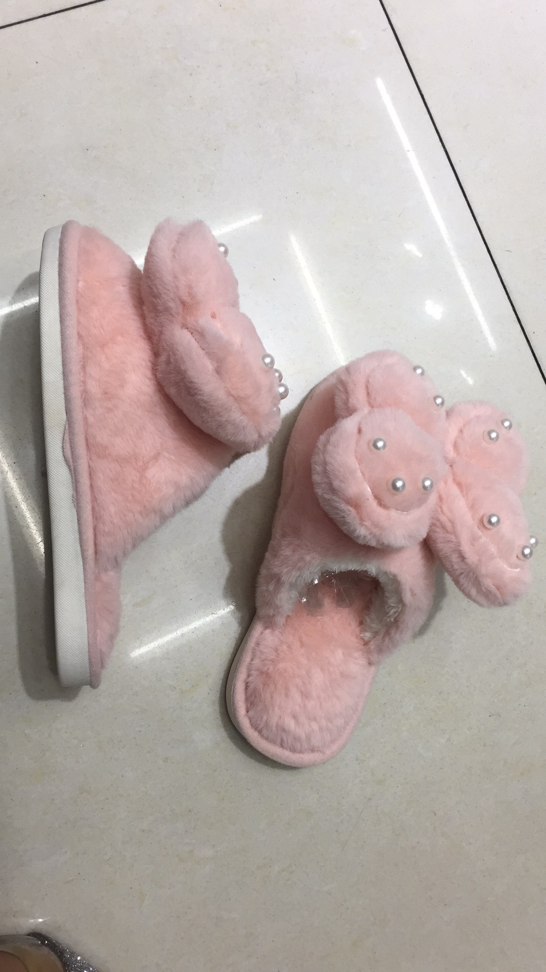 Pink Slippers Comfortable Soft Kids Shoes New Baby Shoes 2020 Explosion details Picture