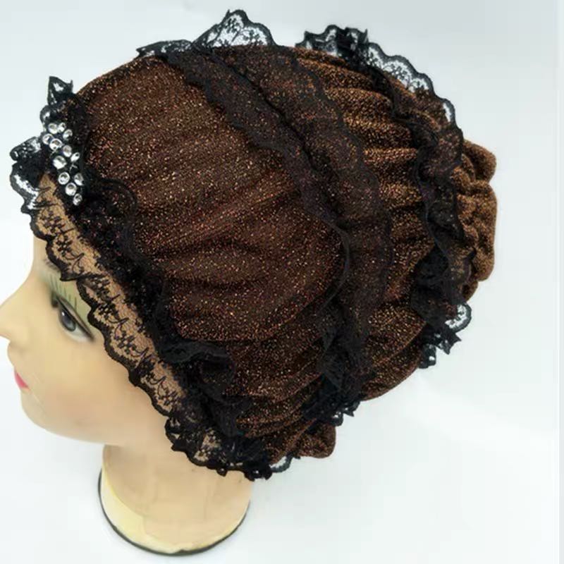 围巾女时尚百搭爆款透气薄款穆斯林包头头巾产品图