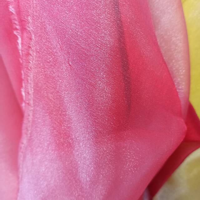 Color nube gasa material artesanía vestido de novia tela de flor de cabeza details Picture