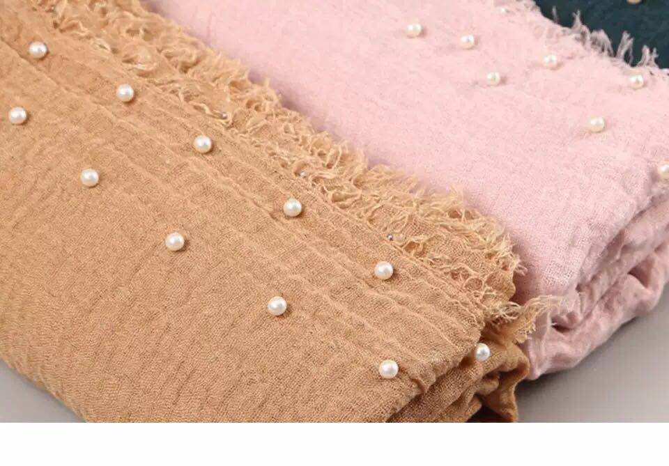 Spring And Autumn Ladies All Fashion Nail Beaded Hair Trimmed Polyester Scarf Shawl Specification drawing
