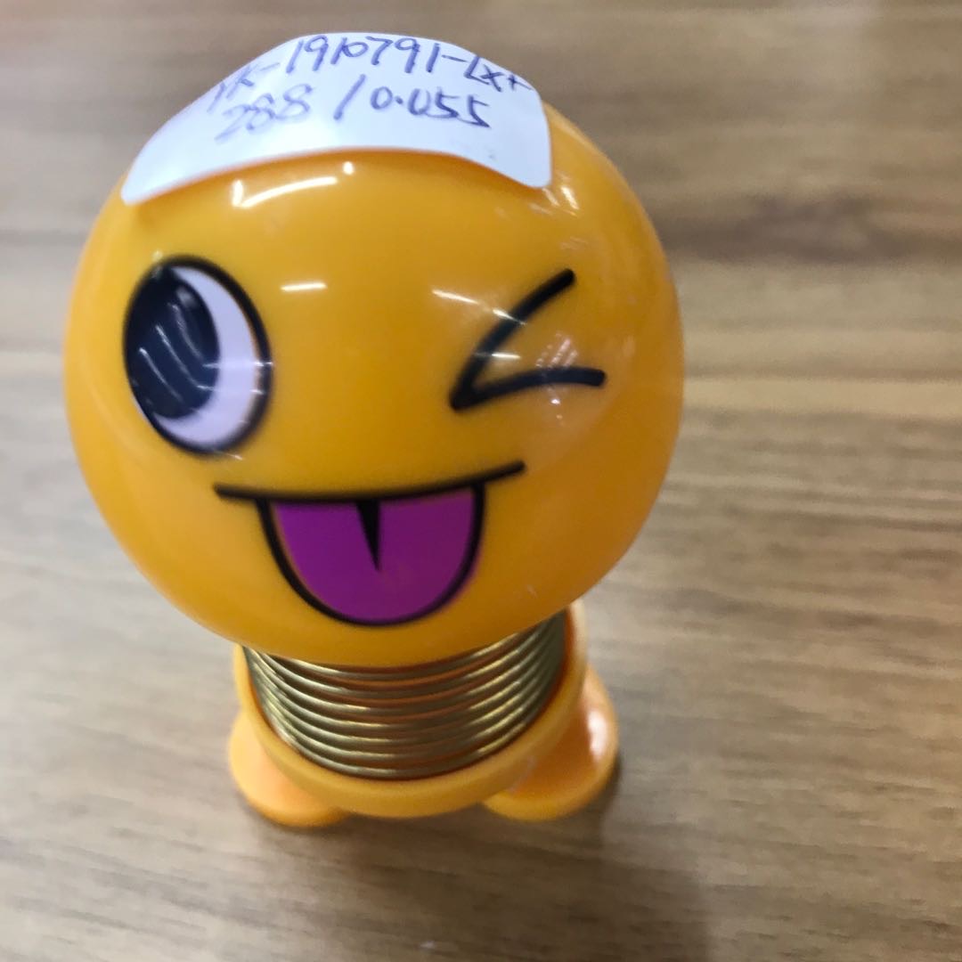 创意表情包汽车摆件摇头公仔抖音网红车载装饰弹簧搞笑车内装饰品产品图