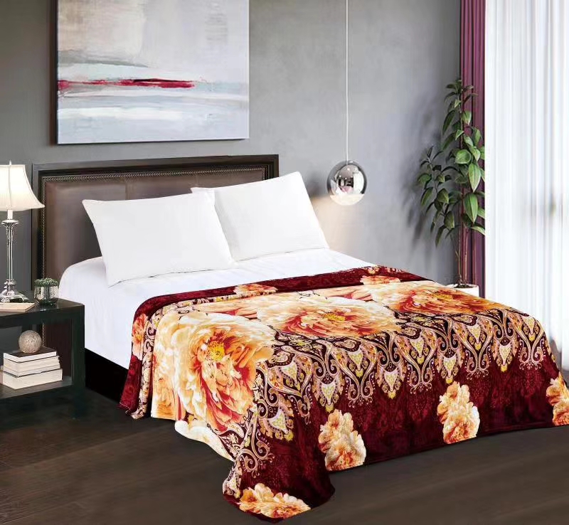 Printed Embossed Blanket Specification drawing