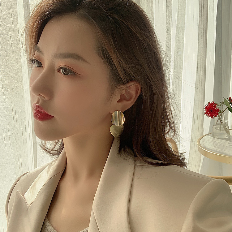 饰品/耳环/耳饰/米珠耳环/编织水晶耳钉产品图