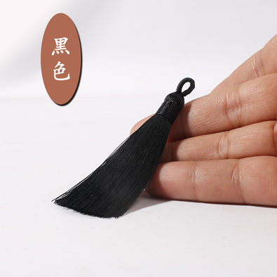 Manufacturers Direct Sales Of South Korea Diy Fine Soft Flexible Hanging Tassel Multi-Color New Pearl Cap Small Tassel With Hat Mobile Phone Chain Earrings Pendant Accessories details Picture