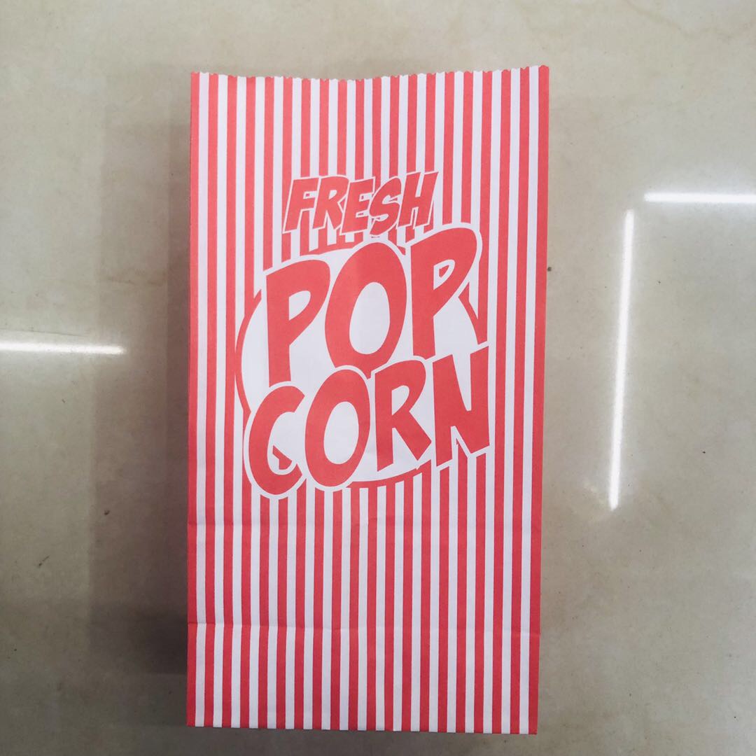 Fashion Striped Food Bag Snack Bag Popcorn Bag Can Be Customized
